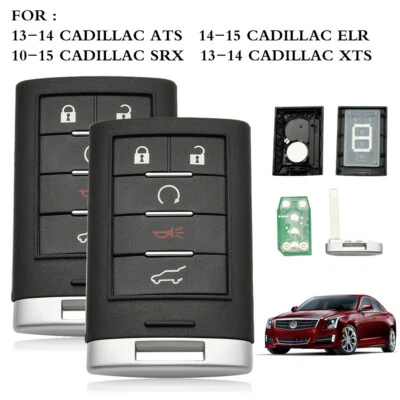 Mando a distancia para Cadillac 2010-2015 SRX 2013-2014 ATS XTS Prox NBG009768T 5B Foto 1 de 4