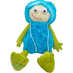 Scentsy Buddy Gilly Alien Dragon Monster Plush Toy Blue Limited Edition 2010