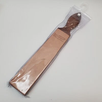 Cuchillo de madera dura de cuero de búfalo Kriegar de doble cara con paleta Foto 1 de 4