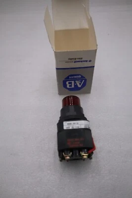 ALLEN BRADLEY 800H-PRT16R SERIES F PUSHBUTTON NEW WITH BOX STOCK G768A - Image 1 of 3