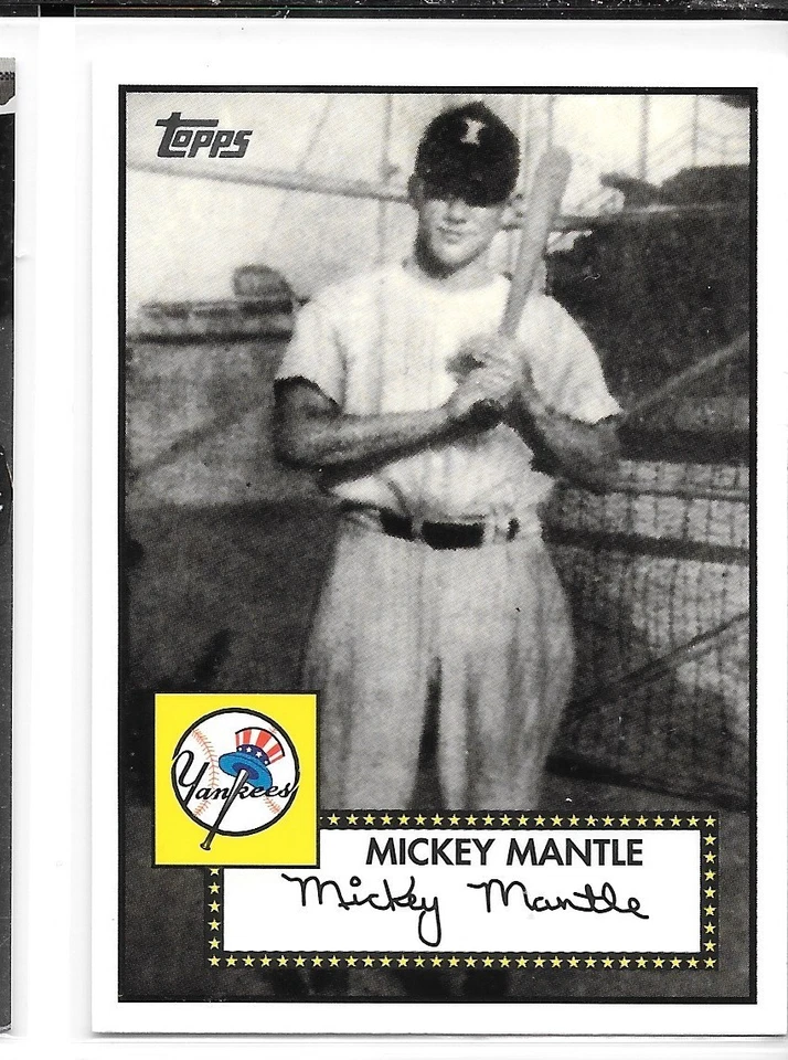 2007 Topps Mickey Mantle Story #MMS14 Yankees - Image 1 of 1