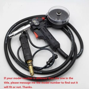Spool Gun Fit Miller 300371 Millermatic 140 180 211 Spoolmate 100 DC24V 3M - Picture 1 of 10