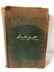 Vintage Ivanhoe by Sir Walter Scott Book Leather Bound Collins Clear-Type 1910 - Picture 1 of 7