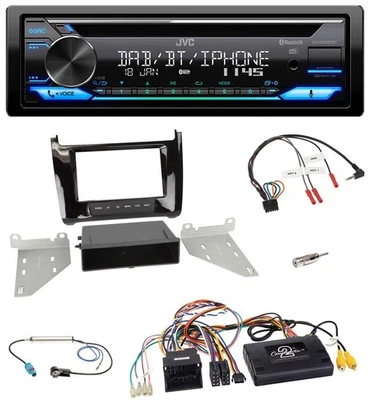 JVC Bluetooth Lenkrad USB DAB CD Autoradio für VW Polo 6C 6R 2014-2017 piano - Bild 1 von 4
