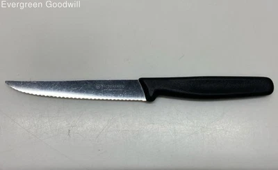 Cubiertos cuchillos para carne de acero inoxidable Victorinox Suiza vintage Foto 1 de 3