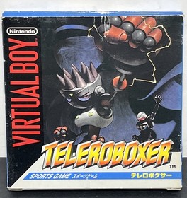 Teleroboxer (Nintendo Virtual Boy, 1995) Japanese Version Rare Complete With Box