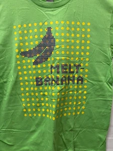 Melt Banana Green T-Shirt rare Japan size M Japanese underground punk art rock - Picture 1 of 7