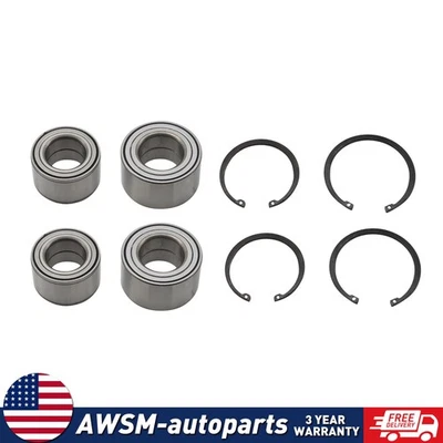 4 x Front & Rear Wheel Bearings kit For Polaris Ranger 400 425 500 570 700 800 - Image 1 of 4