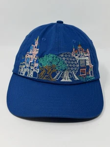 Baseballmütze Kappe Disney Parks Walt Disney World vier Parks Symbole blau Erwachsenengröße - Bild 1 von 14