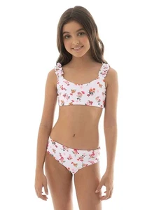 Maaji L101403 Girls Reversible Fressia Primrose Bikini Swim Set Size 16 - Picture 1 of 4