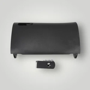 Black Glove Box Compartment Lid For AUDI A4 B7 2001-2008 With Buckle - Picture 1 of 8