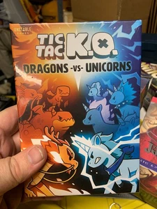 Tic Tac KO Dragons vs Unicorns Kartenspiel 2021 von Unstable Games Neu und Sealed - Bild 1 von 6