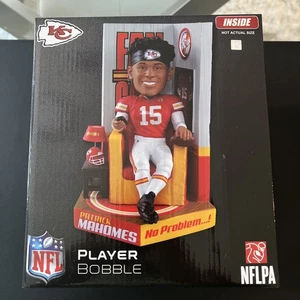 Patrick Mahomes FOCO Chiefs Fancave Bobblehead New - Picture 1 of 5