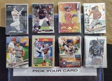 2013-2017 JOSE ALTUVE SINGLES "Pick a Card" TOPPS BOWMAN CHROME INSERTS REFRAC.