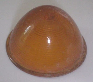 Amber King Bee No.70-C car Old Rare Glass by American Automatic Devices Co. - Picture 1 of 2