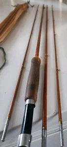 Vintage Shakespeare Bamboo Fly Rod  " Springbrook" A 1362B - Picture 1 of 15