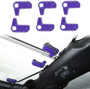 6 uds ajuste de mango removedor de liberación techo rígido para Jeep Wrangler JL JT 2018+ púrpura - Imagen 1 de 6