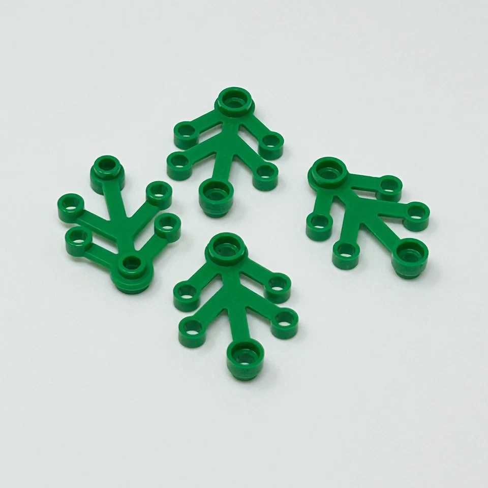 2423 Piezas LEGO Hojas Plantas Hoja 4x3 VERDE (4) Foto 1 de 1