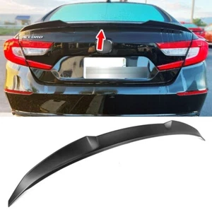 Unpainted V Type Fit For Honda Accord 10th Sedan Rear Trunk Spoiler Wing 2020 - Picture 1 of 7