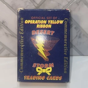 1991 Desert Storm Trading Cards Operation Yellow Ribbon FULL/COMPLETE Set of 60 - Picture 1 of 6