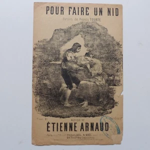 Partition pour faire un nid FRANCIS TOURTE ETIENNE ARNAUD - Imagen 1 de 1