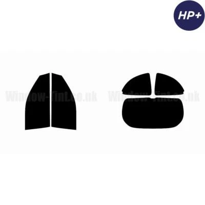 Para Daewoo Lanos 3 puertas hatchback 99-03 carbono precortado ventana tinte completo 2 capas Foto 1 de 4