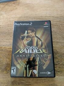 Lara Croft: Tomb Raider Anniversary (Sony PlayStation 2, 2007) complete, nice!