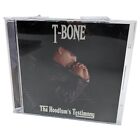 T-Bone - Tha Hoodlum's Testimony (CD, 1996) RARE Club Edition