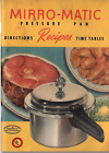 Vintage 1947 "Mirro-Matic Pressure Pan Recipe Book and Directions" Booklet