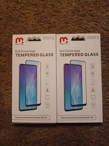 2 Mybat Pro Samsung Galaxy A51 / A51 5G Screen Protectors Tempered Glass Full... - Picture 1 of 4