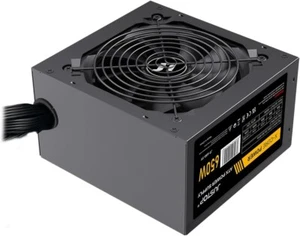 JUSTOP Black 650W PSU, ATX Switching Power Supply, Computer Desktop PC, 120mm Fa - Photo 1/9