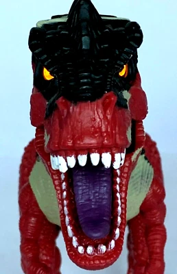Dinosaurio Chap Mei Toys R Us 2008 16" Red Devil T-Rex * Sonido rugido y ojos iluminados Foto 1 de 4