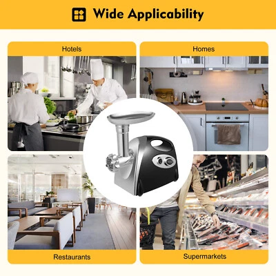 2800W Stainless Steel Electric Meat Grinder Sausage Maker Sausage Grinder��Shredder NEW - Image 1 of 4