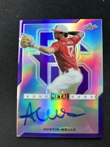 2017 Leaf Perfect Game All-American Classic - Metal Silver #BA-AW1 Austin Wells  - Bild 1 von 3