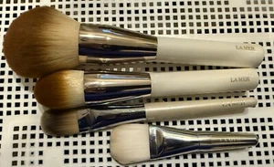 LA MER MAKEUP BRUSHES Foundation Powder Anti Aging Set Of 4 - Picture 1 of 4