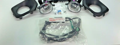 Kit de luces antiniebla Toyota Tacoma 2016-2020 sin interruptor limpiaparabrisas LED plateado genuino OEM Foto 1 de 4