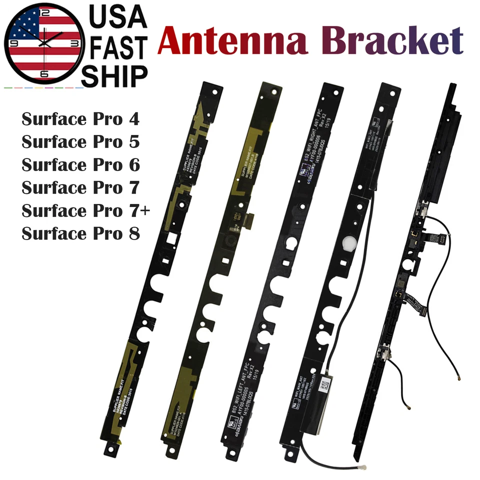 Cubierta Soporte Antena Señal WiFi Original - Microsoft Surface Pro 4 5 6 7 7+ 8 Foto 1 de 4