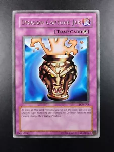 YUGIOH 2002 | DRAGON CAPTURE JAR | LOB-045 | NA PRINT | RARE | NEAR MINT - Bild 1 von 4