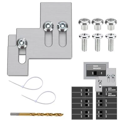 Generator Interlock Kit Fit for Square D QO or Homeline 100 or 125 Amp Panels - Image 1 of 4