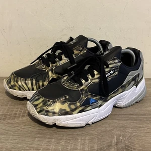 Adidas Falcon ‘Out Loud’ Animal Print Trainers Women's Size UK 6.5 / EU 40 - Picture 1 of 24