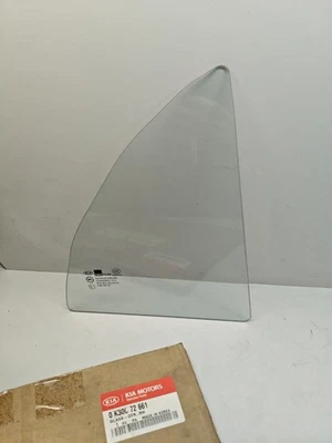 Kia Rio 2000-2005 cuarto de puerta trasero derecho cristal genuino 0K30C72661 Foto 1 de 4