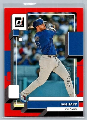 Donruss #127 2022 Ian Happ rojo #/2022 Foto 1 de 2