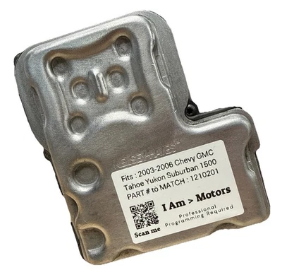 Módulo de bomba de freno ABS restaurado 2003-06 Chevy GMC Tahoe Yukon Suburban 1500 Foto 1 de 4