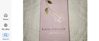 4 Barbara Streisand Just for the Record Cassettes with Storage Box and Book 1991 Foto 1 de 2