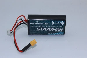 Batterie De Remplacement Pour FM 586 Chargeur 1:16 1:14 RC 7,4V 5000 MAH XT30 - Foto 1 di 6