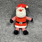 Carter's Christmas Santa Claus 9" Plush Red Striped Hat Lovey Stuffed Toy
