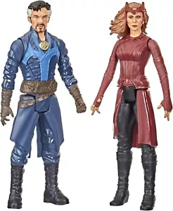 Marvel Avengers Titan Hero Series Doctor Strange & The Scarlet Witch 12" Figures - Picture 1 of 4