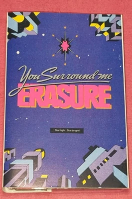 ERASURE - YOU SURROUND ME & 91 STEPS Audio Cassette Tape IN VGC - Image 1 of 4