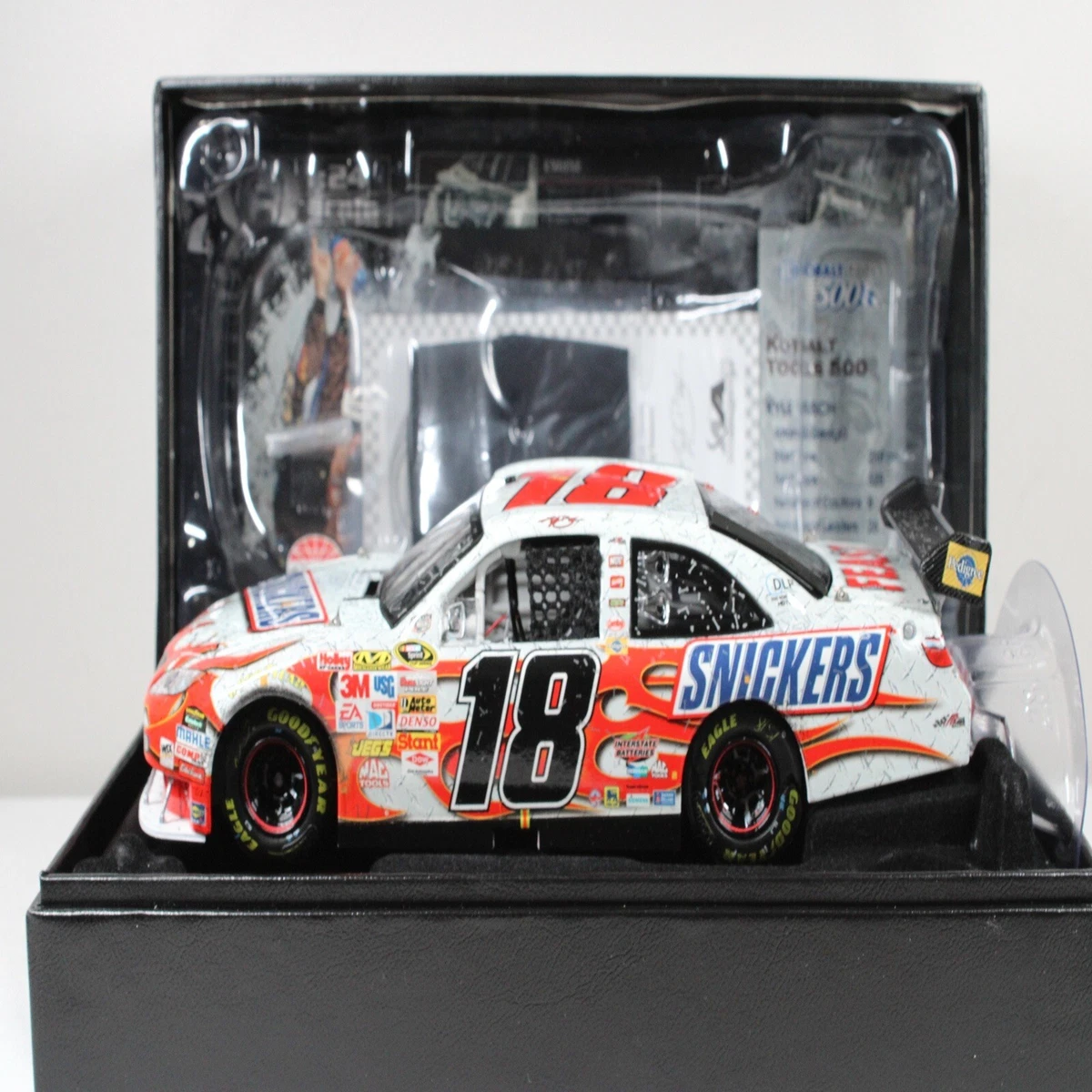 KYLE BUSCH 2008 ELITE #18 ATLANTA 1ST JGR RACE WIN SNICKERS TOYOTA