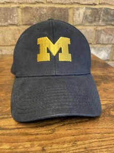 Fan Favorite Michigan Wolverines Cap, Adjustable - Navy/Yellow - Picture 1 of 6